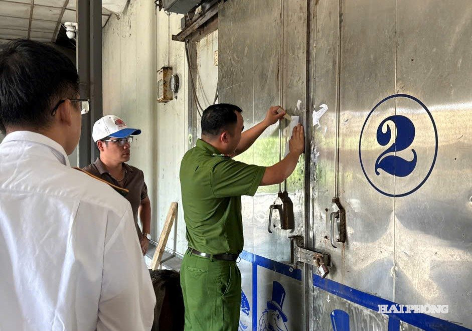 Lực lượng chức năng thực hiện quy trình xử lý đối với hành vi vi phạm