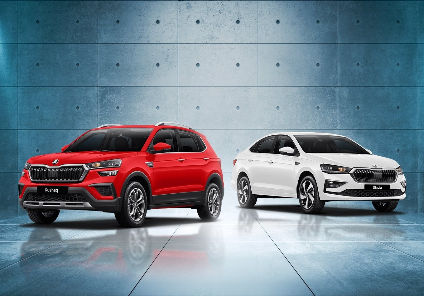 Kushaq và Slavia là mẫu xe có giá dễ tiếp cận nhất trong dải sản phẩm của Skoda. Ảnh: Skoda Việt Nam skoda-kushaq-skoda-slavia-1760592953409-1760592953658808309002.jpg