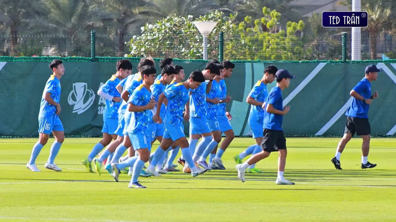 Trong hành trình tại VCK U23 châu Á 2026, HLV Kim Sang-sik đã trao cơ hội ra sân cho 21/23 cầu thủ. (Ảnh: Tedtran TV) z7434941423396-8d5dc3dfbece683be0bdba823e95f69d.jpg