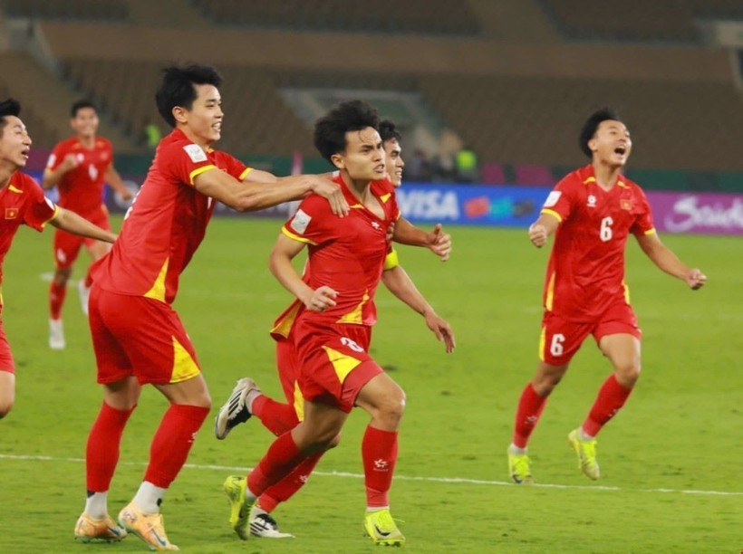 U23 Việt Nam quyết thắng, giành quyền vào chung kết. (Nguồn: AFC)