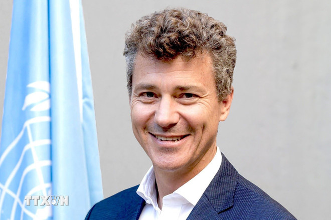 Trưởng Đại diện UNESCO tại Việt Nam Jonathan Wallace Baker. (Ảnh: TTXVN phát) ttxvn-jonathan-wallace-baker-2201.jpg