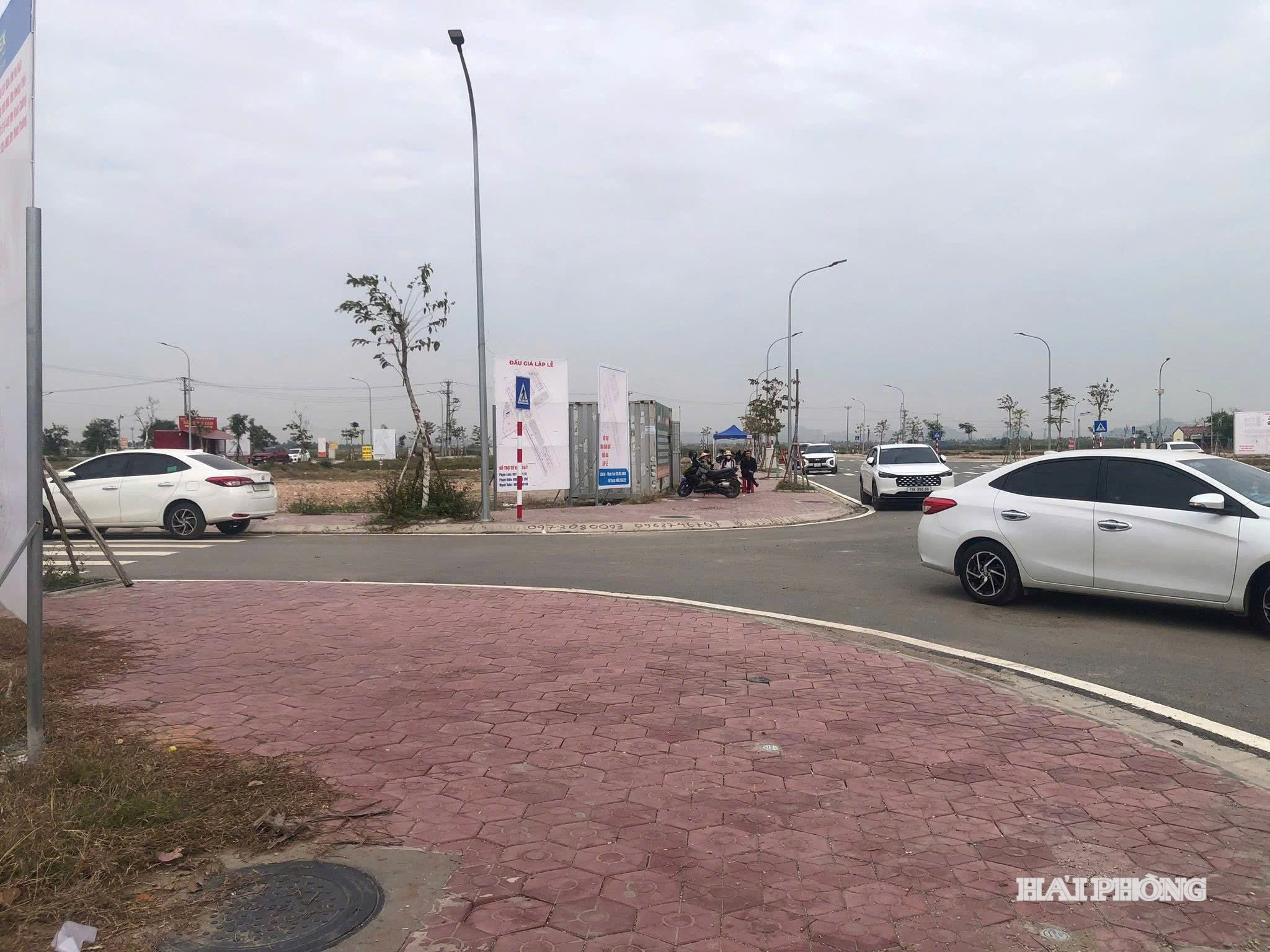 Khu đất tại tổ dân phố Đầu Cầu, phường Nam Triệu được dấu giá thành công ngay từ đợt đấu giá đầu tiên