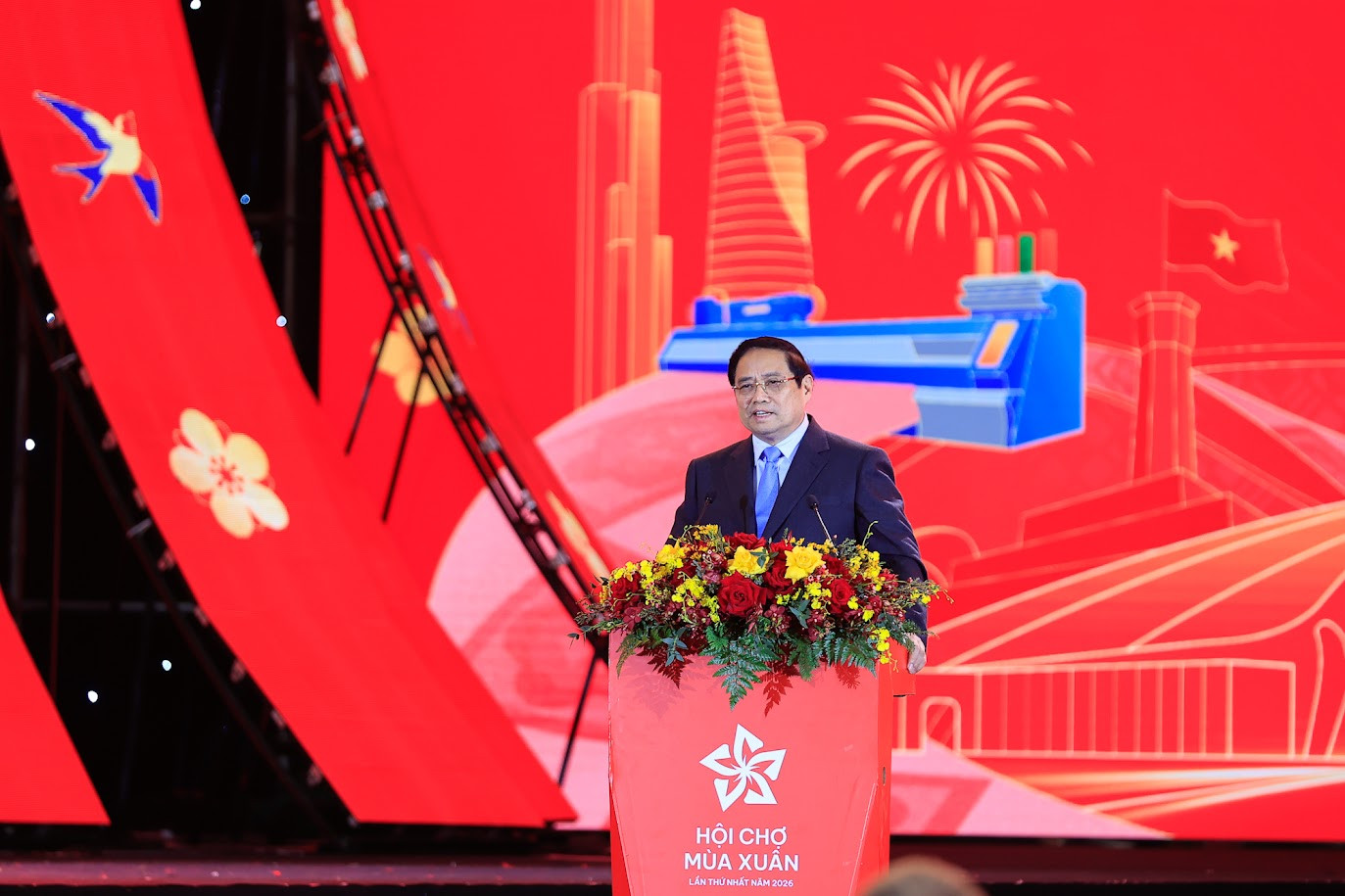 Thủ tướng khai mạc Hội chợ Mùa Xuân lần thứ nhất năm 2026 với 3 kỳ vọng lớn- Ảnh 5. Thủ tướng khai mạc Hội chợ Mùa Xuân lần thứ nhất năm 2026 với 3 kỳ vọng lớn- Ảnh 5.