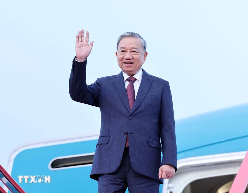 Tổng Bí thư Đảng Cộng sản Việt Nam Tô Lâm sẽ dẫn đầu Đoàn đại biểu cấp cao Việt Nam thăm cấp Nhà nước Vương quốc Campuchia vào ngày 6/2. (Ảnh: Thống Nhất/TTXVN)