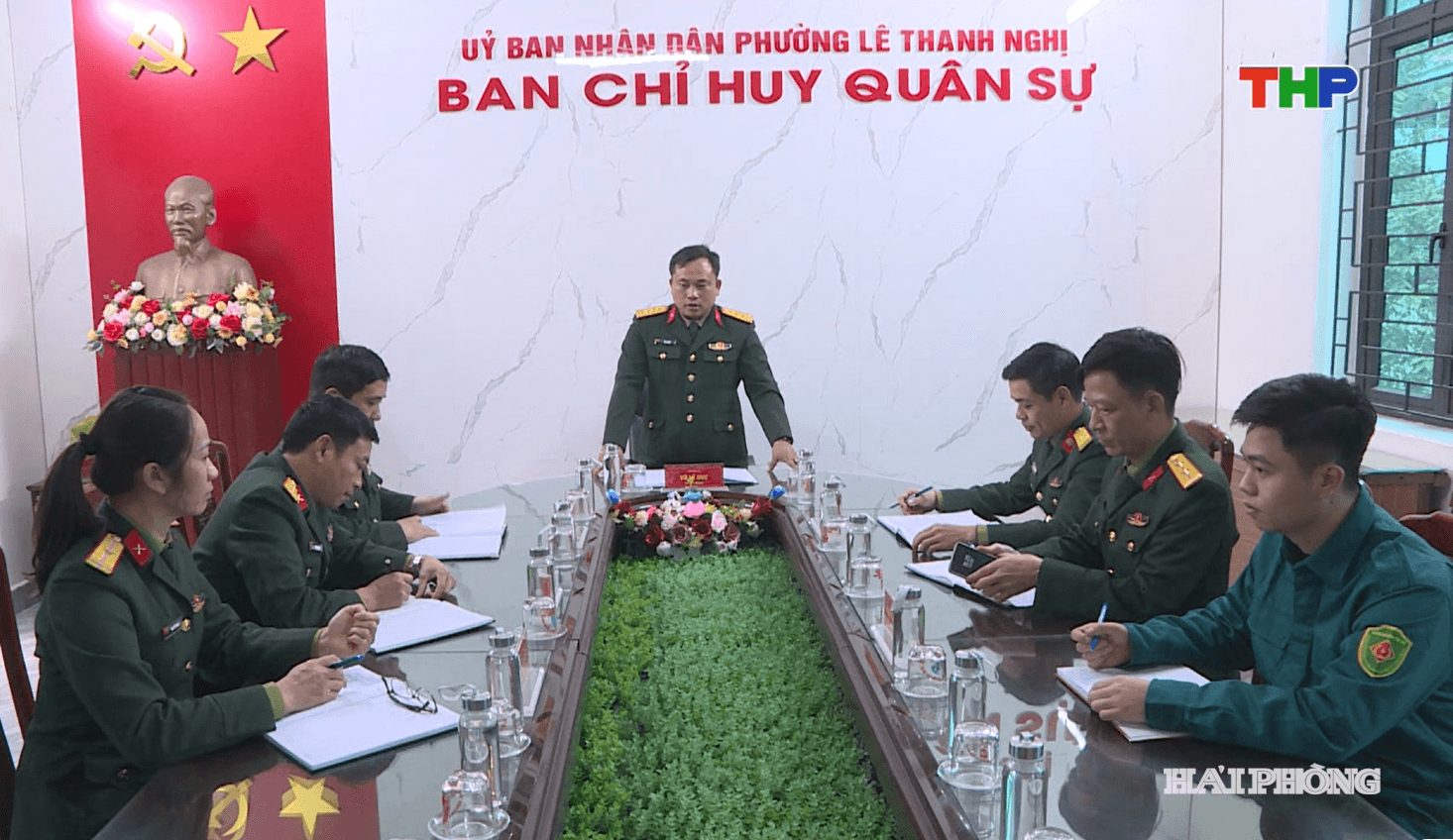 Ban CHQS phường Lê Thanh Nghị triển khai nhanh chóng các nhiệm vụ quốc phòng, quân sự địa phương ngay sau kiện toàn