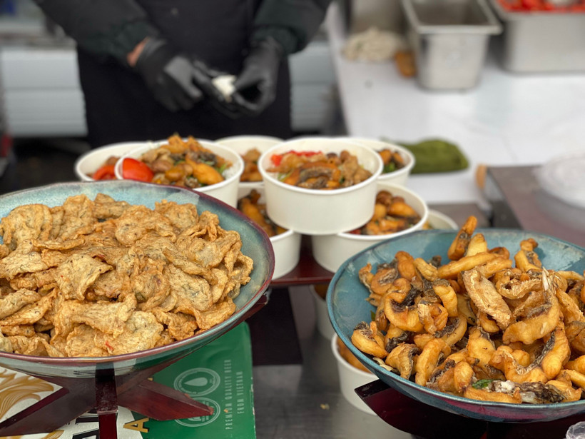 Đặc sản bánh đa cá Hải Phòng. (Nguồn: Vietnam+)