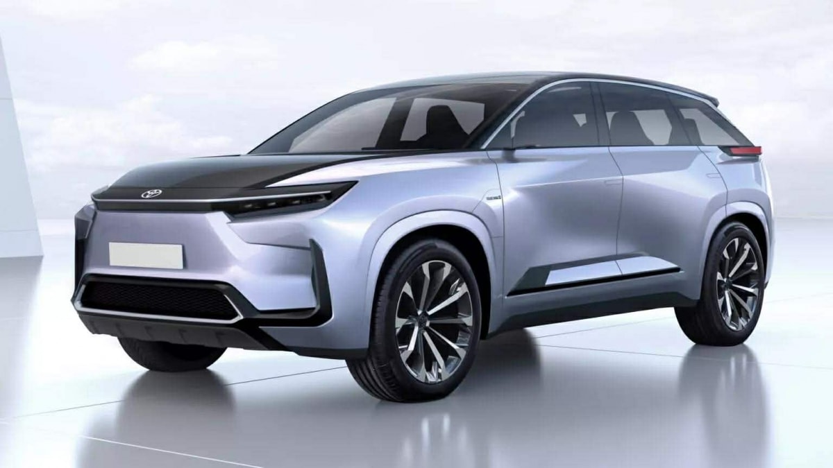 toyota he lo suv dien 3 hang ghe hoan toan moi, chuan bi ra mat thang 2 2026 hinh anh 3