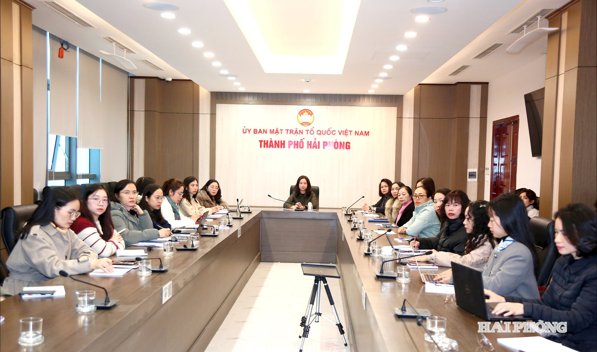 Trung ương Hội Liên hiệp phụ nữ Việt Nam tập huấn chương trình chuẩn bị bầu cử đại biểu HĐND các cấp - điểm cầu Hải Phòng
