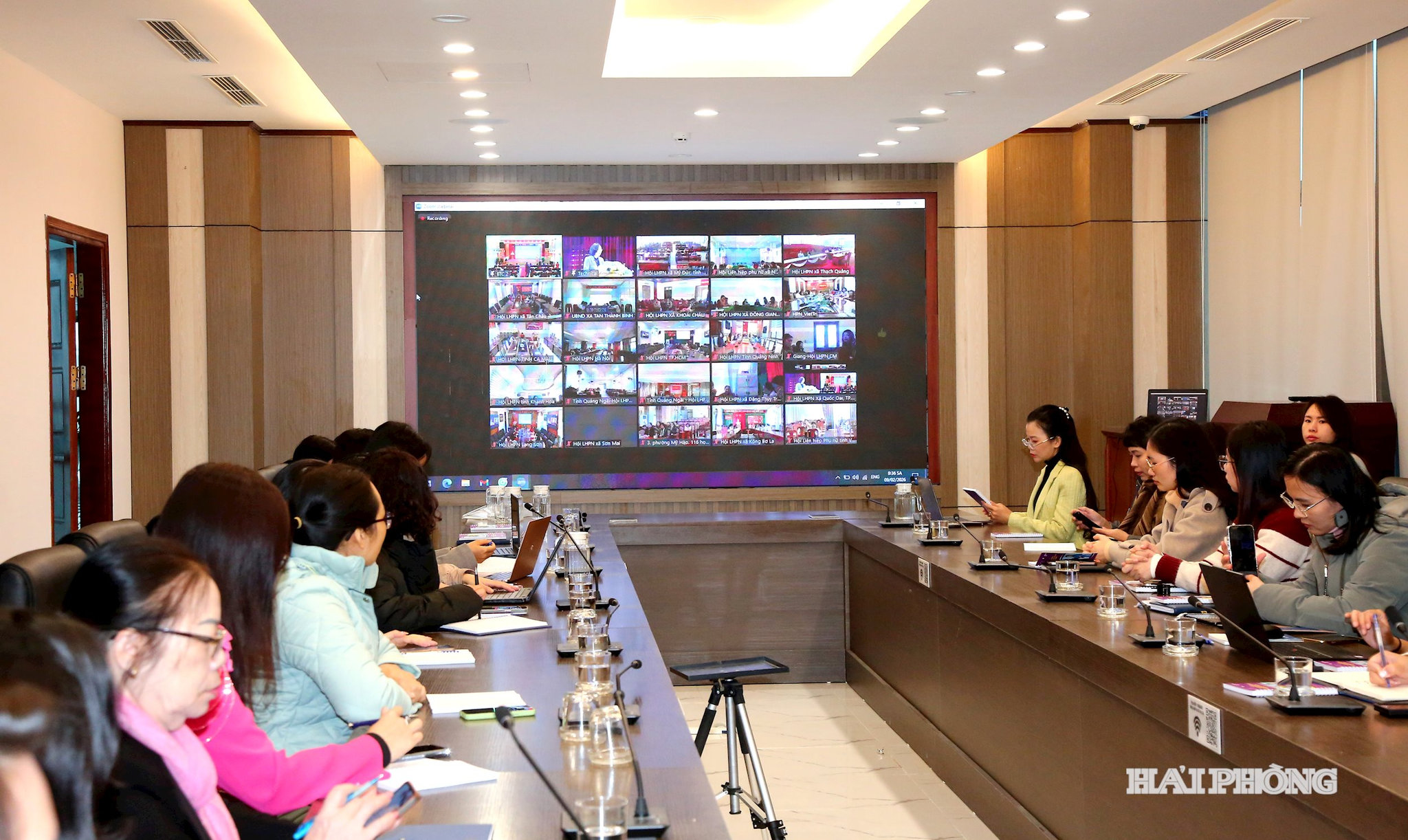 Hội nghị tập huấn trực tuyến toàn quốc của Hội Liên hiệp phụ nữ Việt Nam