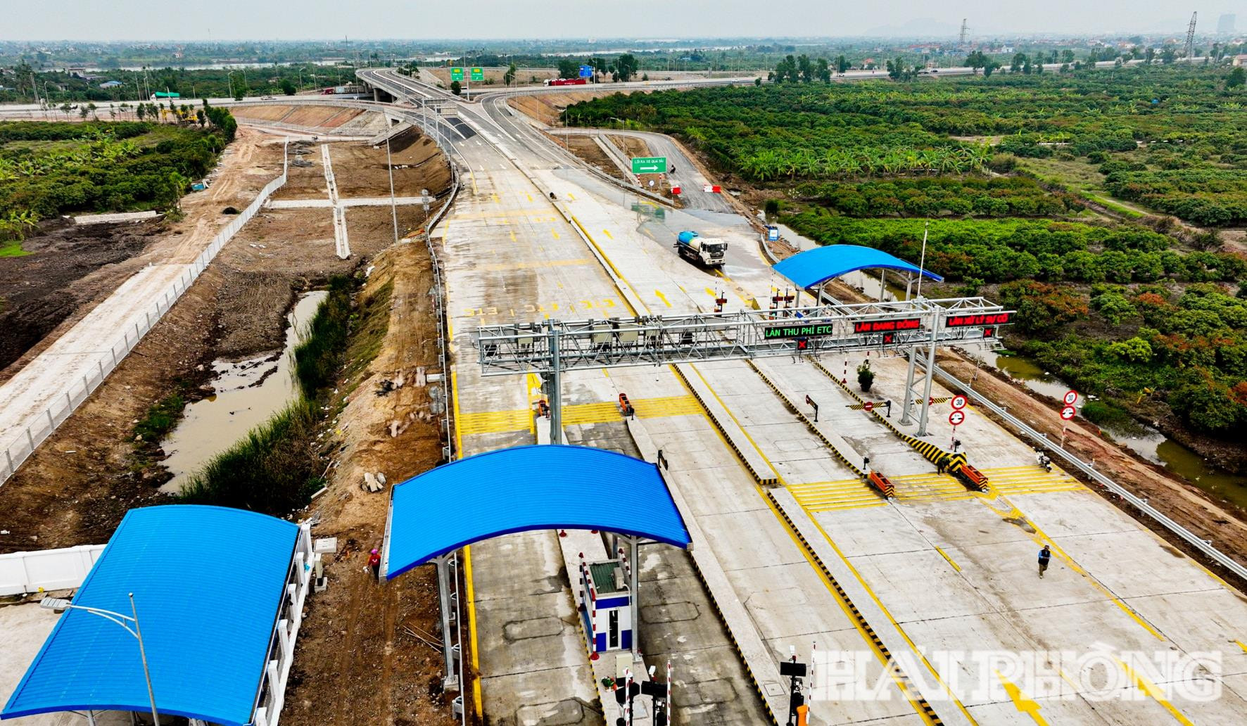 Dự án được khởi công xây dựng từ tháng 6/2022. Đến nay, đã hoàn thành các hạng mục, chuẩn bị đưa vào khai thác, sử dụng.