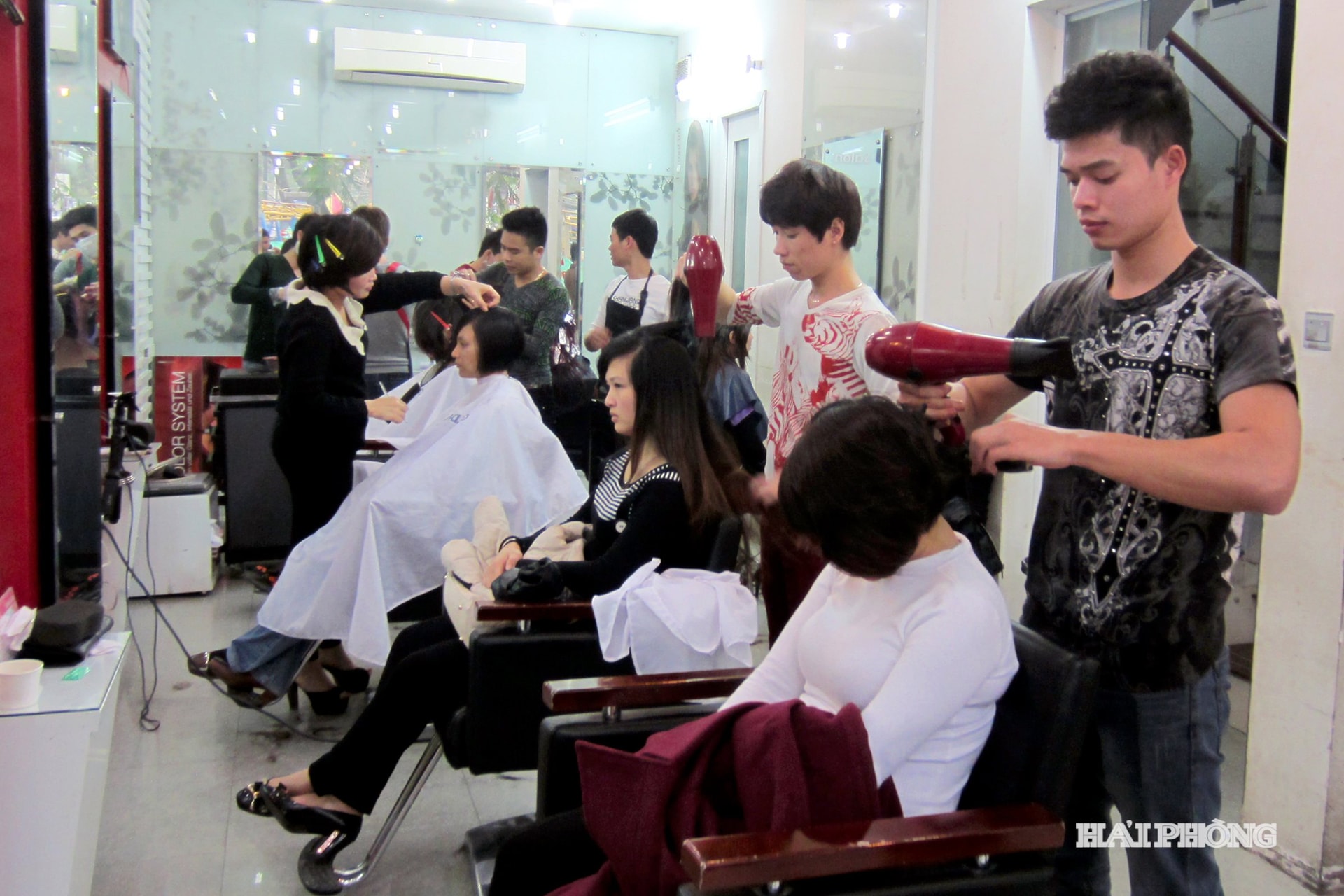 buruh semasa cuti Tet 2