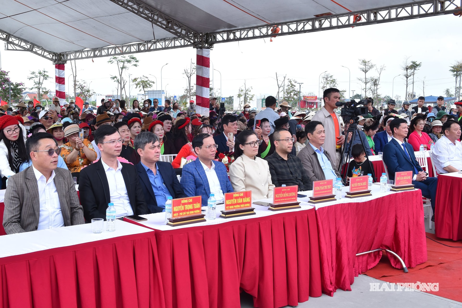 Các đại biểu dự Lễ hội hát Đúm năm 2026.