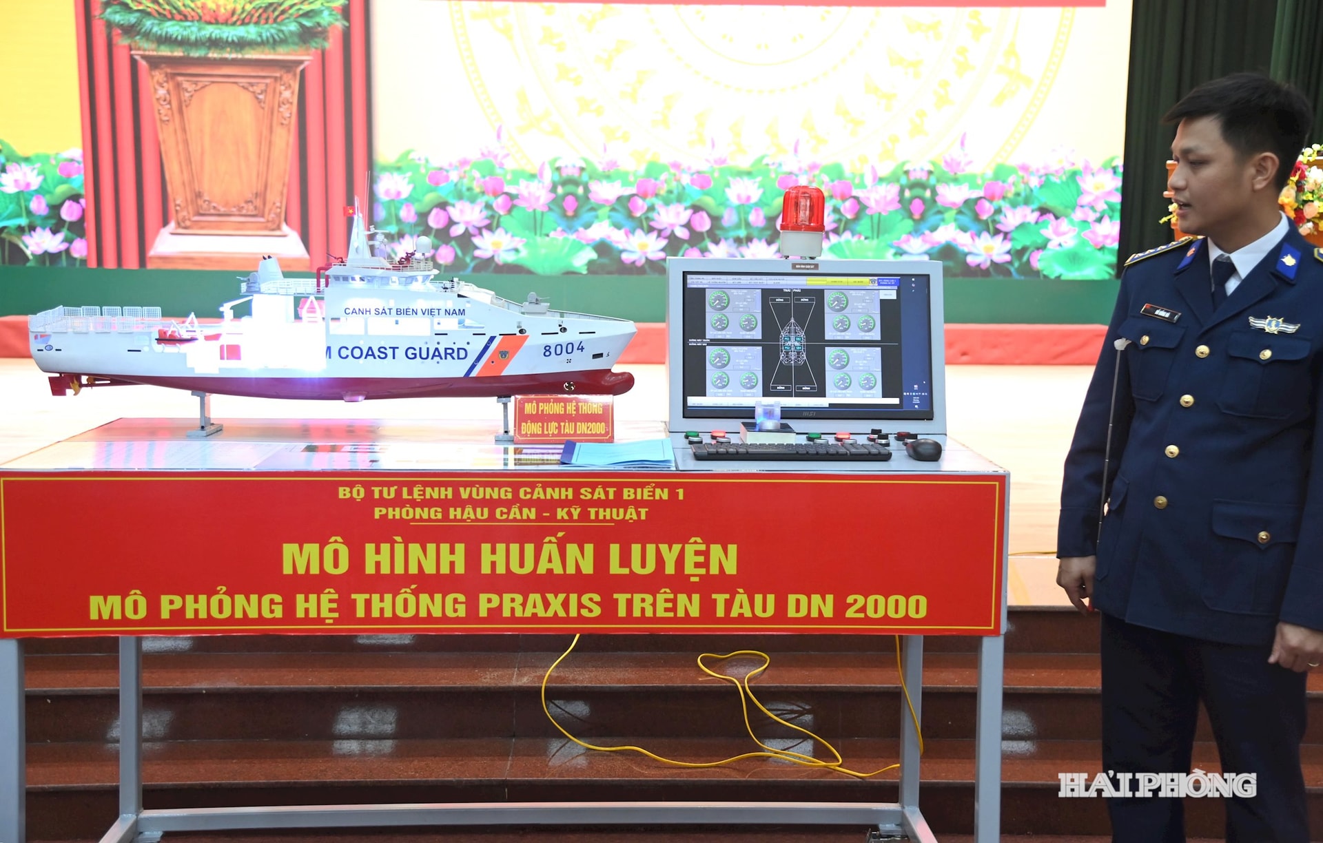Mô hình học cụ của Bộ Tư lệnh Vùng Cảnh sát biển 1.