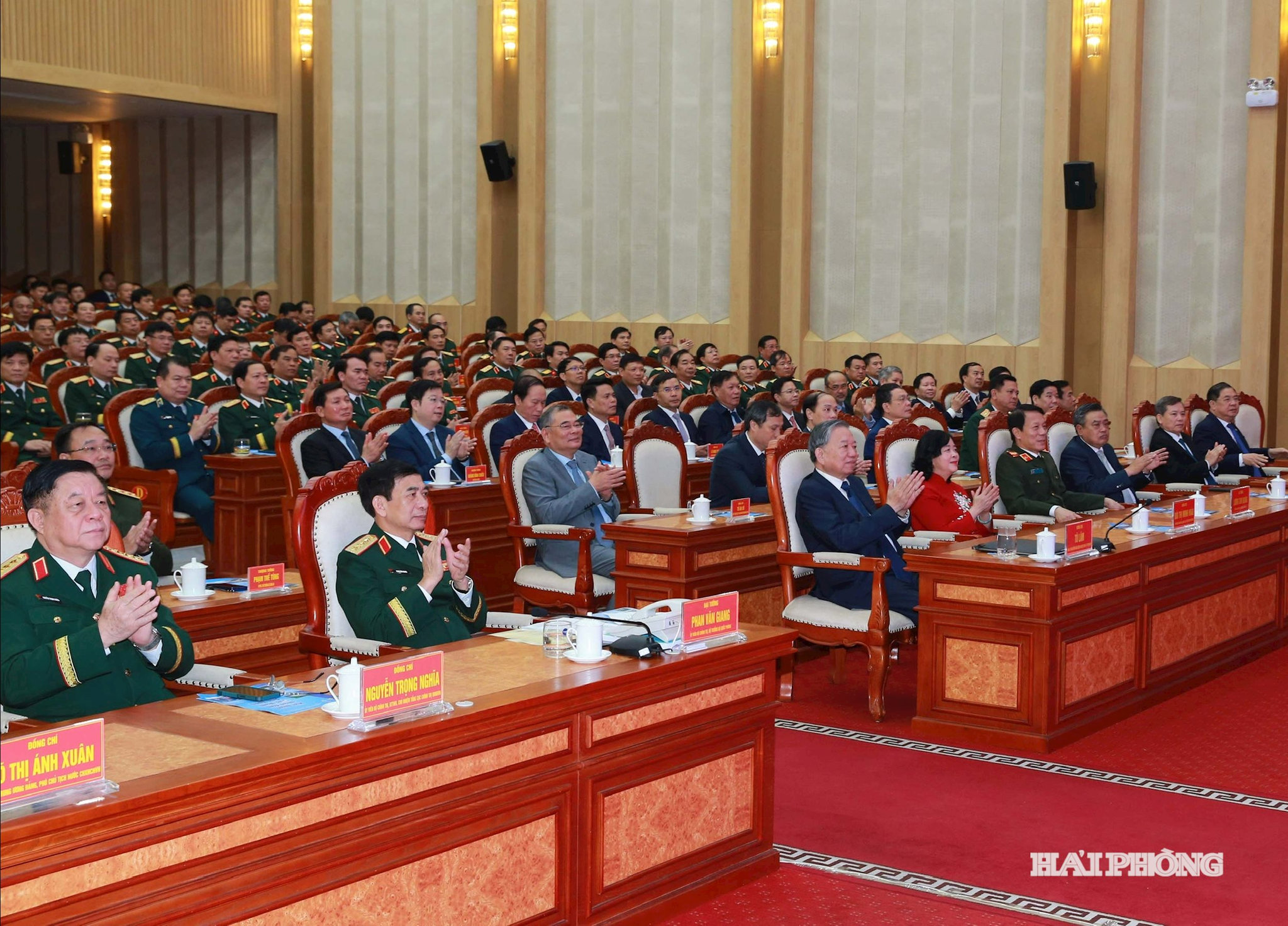 Tổng Bí thư Tô Lâm dự Lễ đón nhận nhận danh hiệu Anh hùng Lực lượng vũ trang nhân dân lần thứ 3