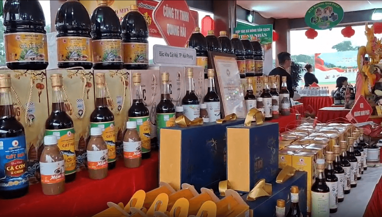 Sản phẩm nước mắt Cát Hải của Công ty TNHH Quang Hải