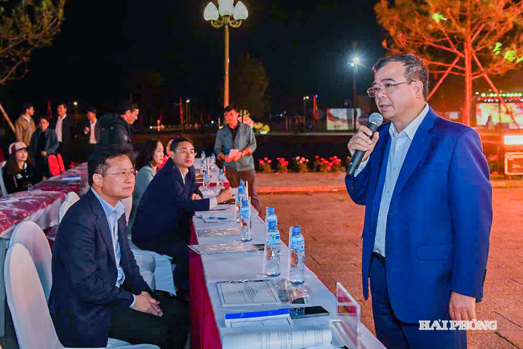 Đồng chí Nguyễn Minh Hùng, Phó Chủ tịch UBND thành phố chủ trì tổng duyệt