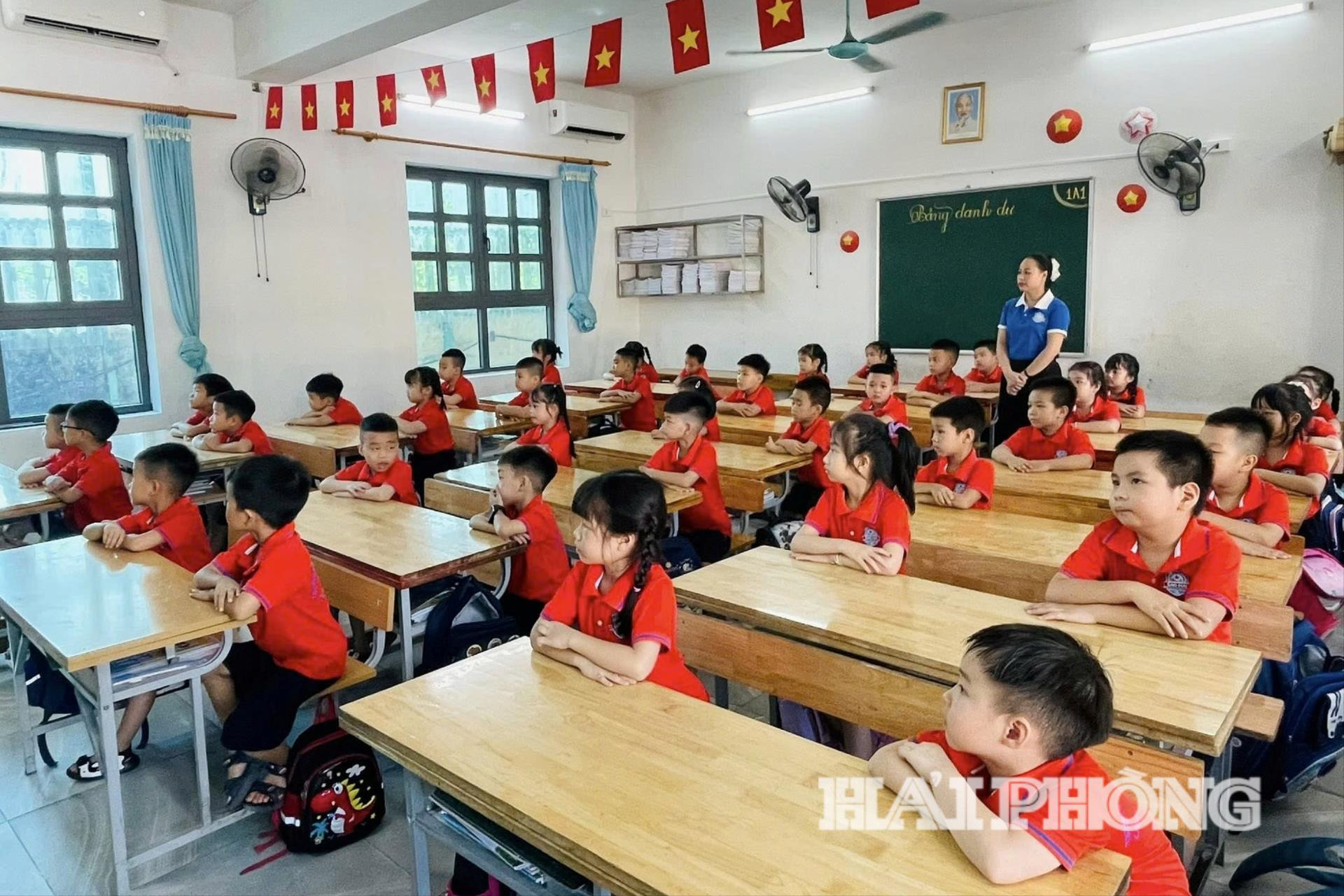 Trường Tiểu học Sao Mai chú trọng nâng cao chất lượng toàn diện, đáp ứng yêu cầu đổi mới giáo dục hiện nay.
