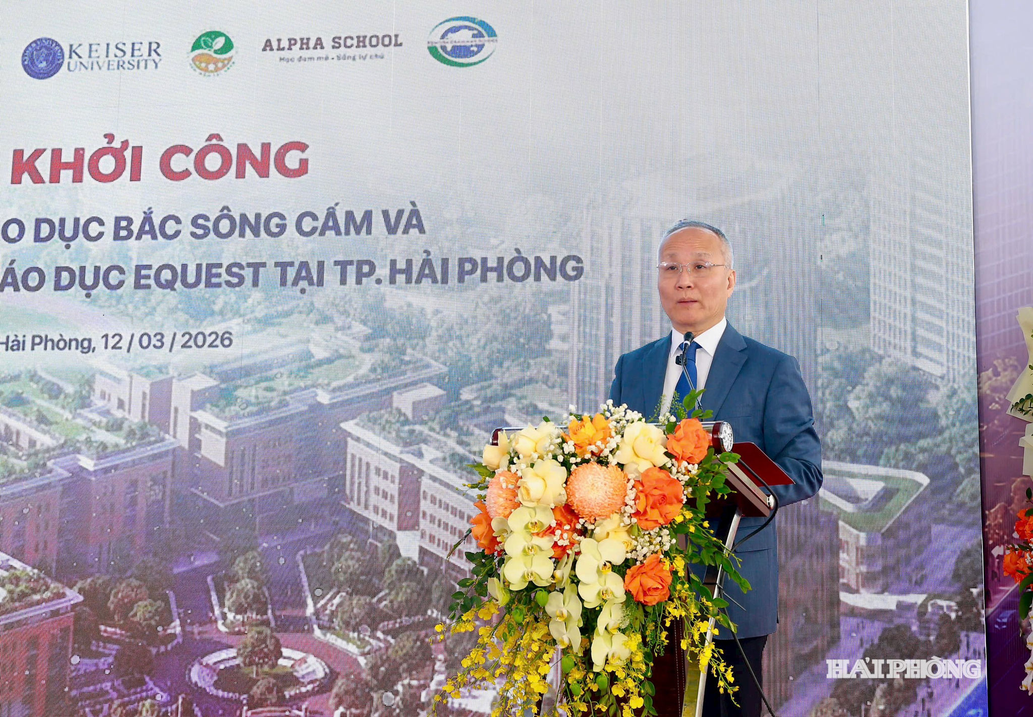 Ông Trần Quốc Khánh phát biểu