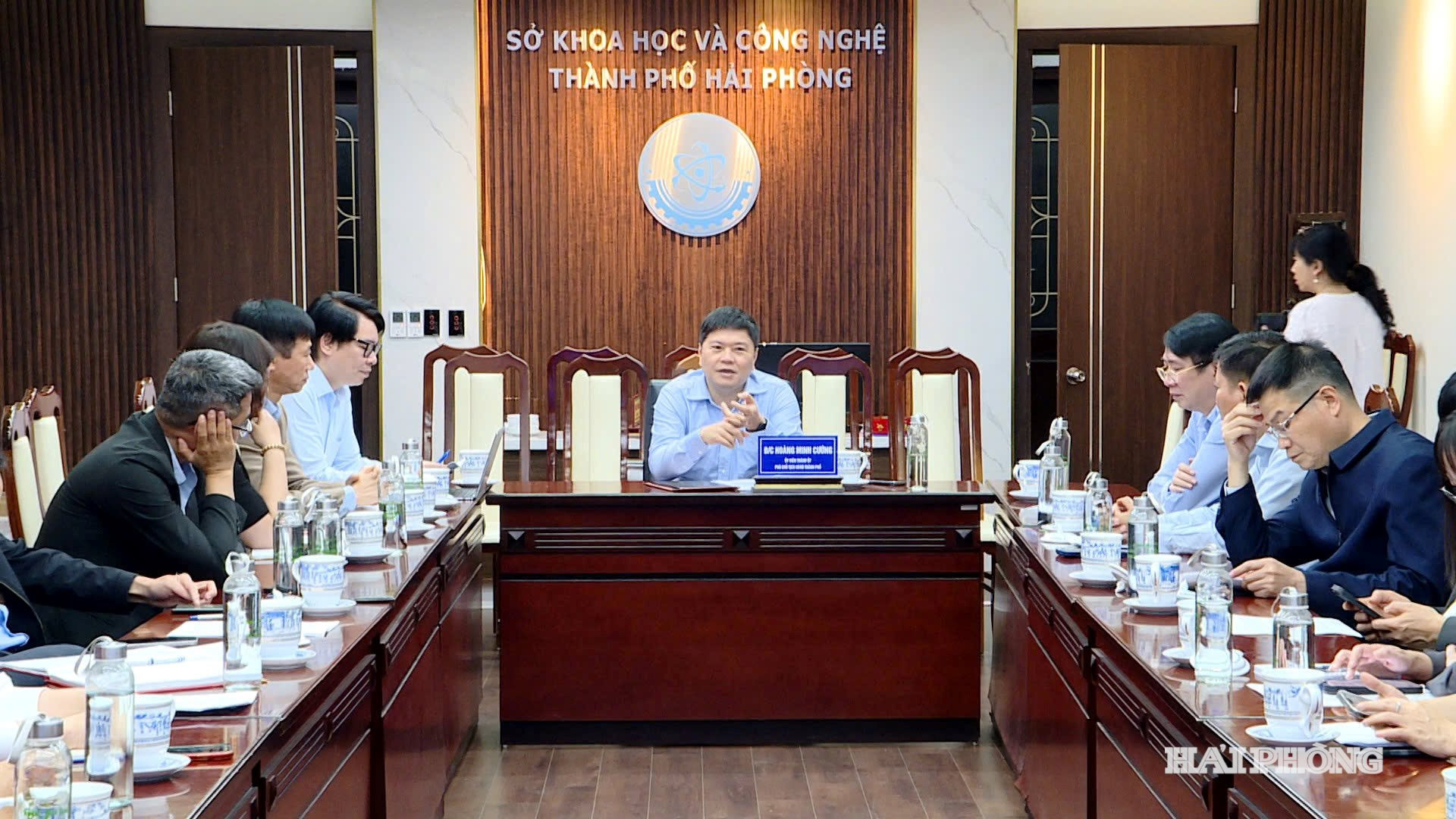 Phó Chủ tịch UBND thành phố Hoàng Minh Cường kết luận cuộc khảo sát