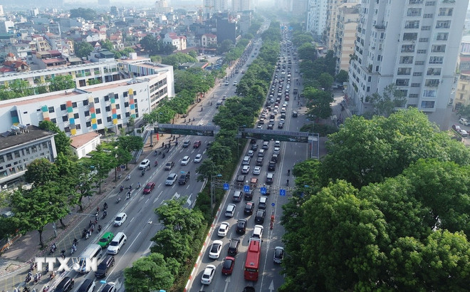 Một góc Hà Nội. (Ảnh: Quốc Khánh/TTXVN) ttxvn-ha-noi.jpg