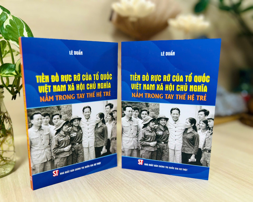 Tác phẩm lần đầu ra mắt độc giả, kết tinh tầm nhìn chiến lược và niềm tin tuyệt đối của Tổng Bí thư Lê Duẩn đối với thế hệ trẻ Việt Nam trong tiến trình cách mạng xã hội chủ nghĩa. (Ảnh: NXB)