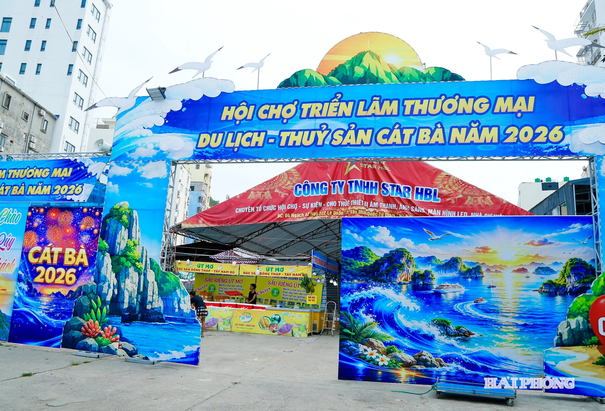 Hội chợ triển lãm thương mại du lịch-thủy sản Cát Bà năm 2026.