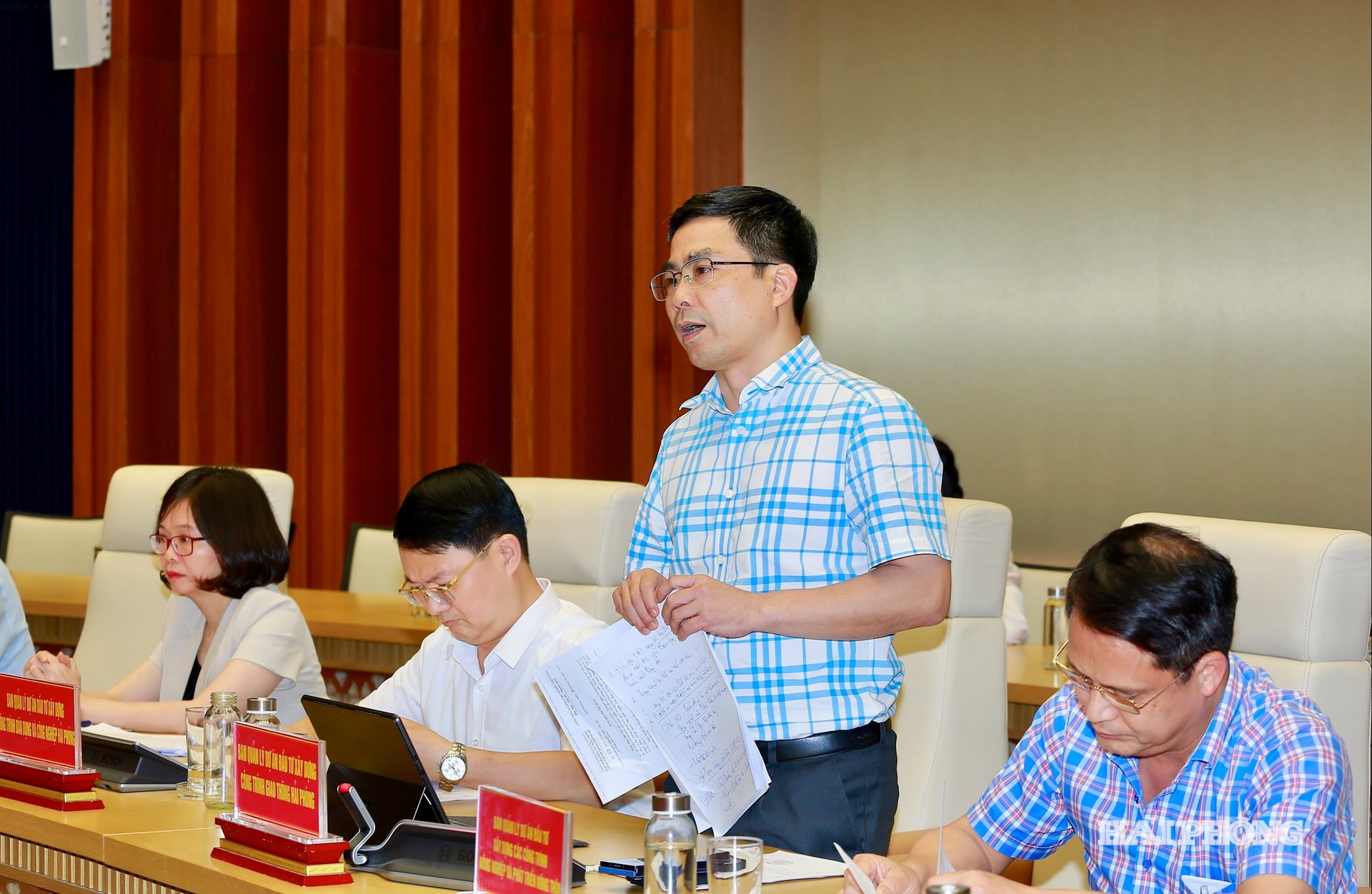 Đồng chí Đào Sĩ Ngọc phát biểu