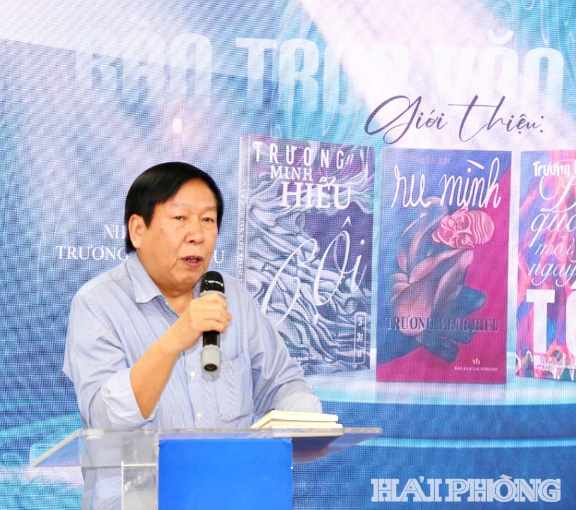 PGS, TS, Nhà giáo ưu tú, nhà văn Nguyễn Đức Hạnh chia sẻ về thơ văn của Trương Minh Hiếu