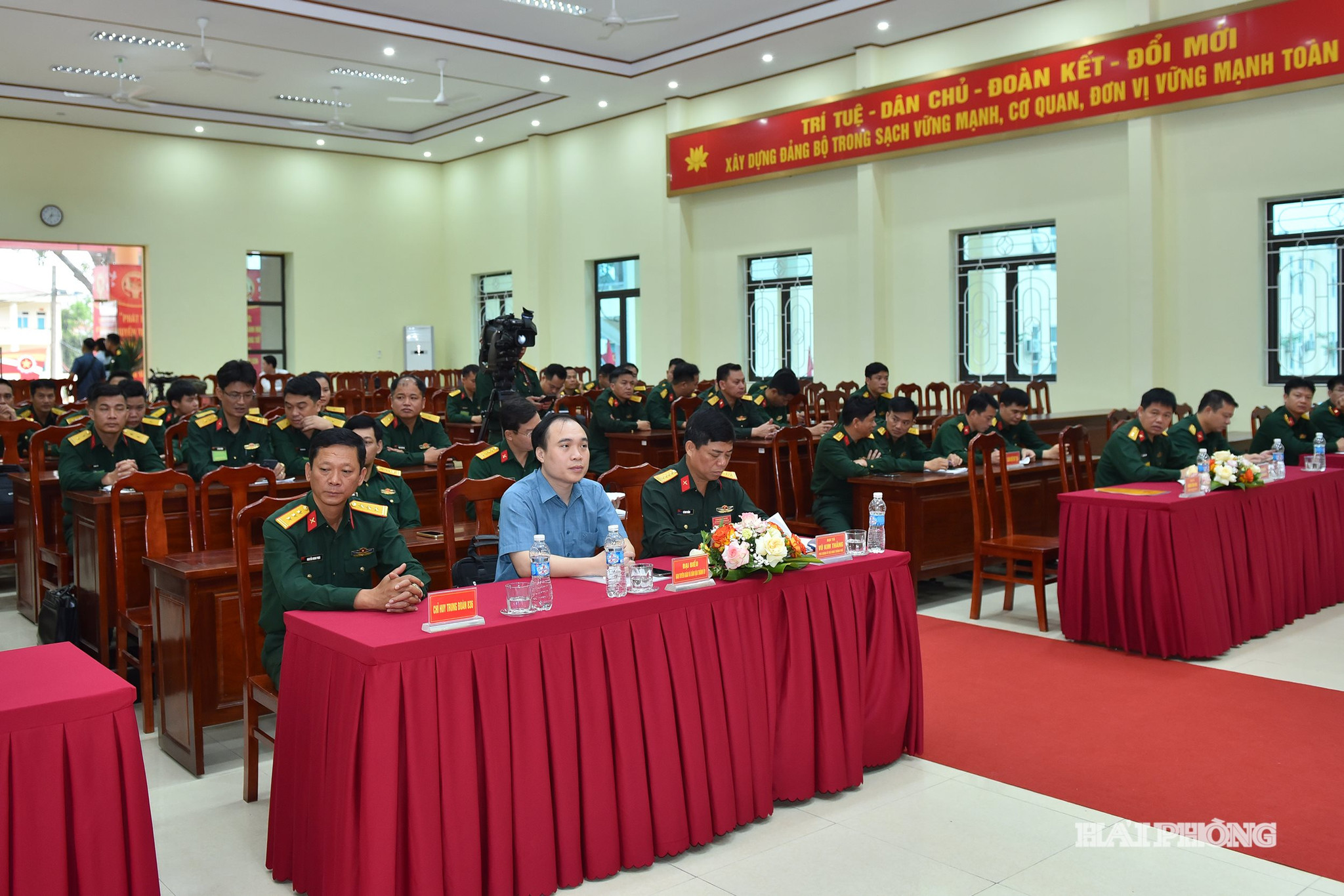 Hội thi gồm 31 đồng chí báo cáo viên được lựa chọn từ các đơn vị.