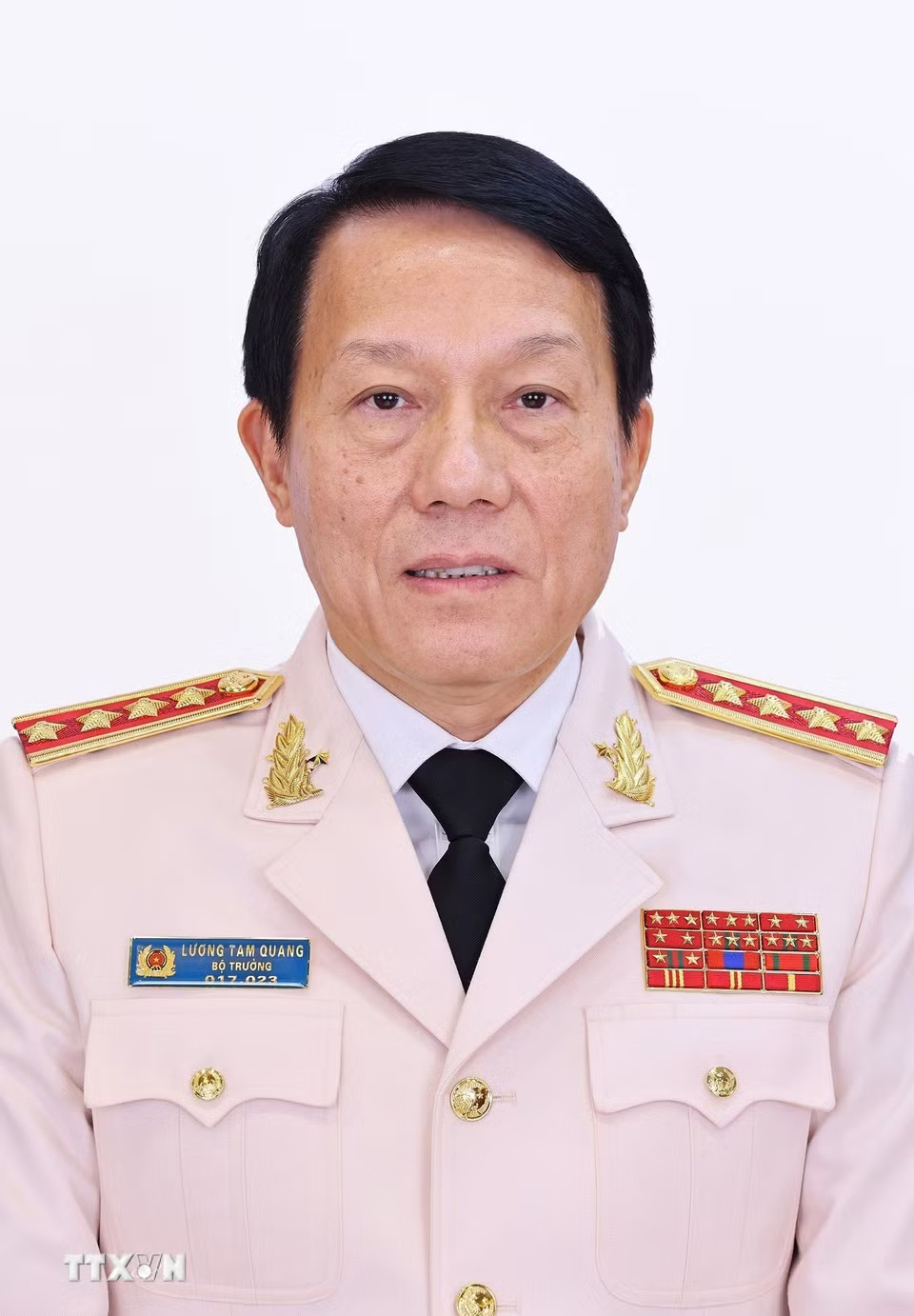 Đại tướng Lương Tam Quang, Bộ trưởng Bộ Công an. (Ảnh: TTXVN)