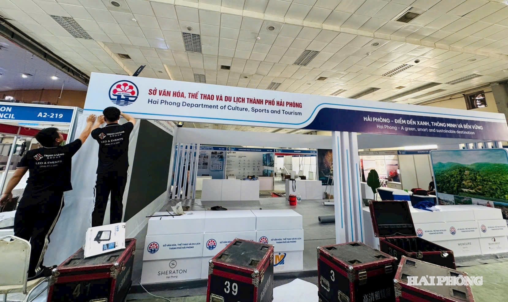Lắp đặt khu trưng bày Hải Phòng