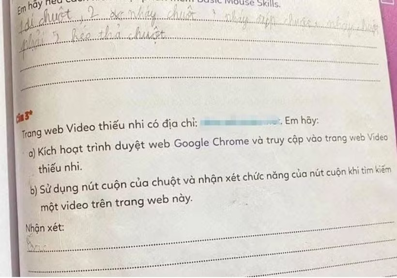Trang sách có chứa đường link độc hại, không phù hợp với học sinh.