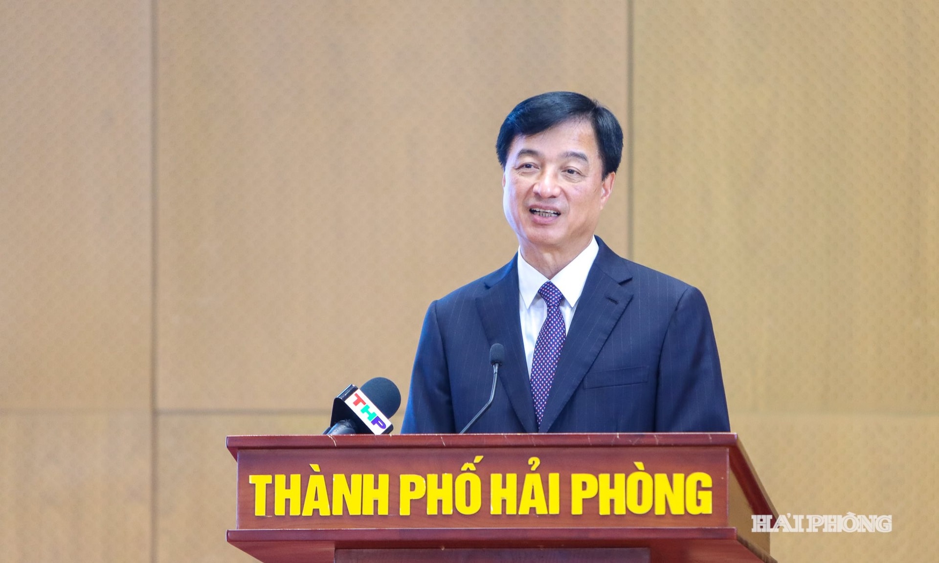 Đồng chí Nguyễn Duy Ngọc, Uỷ viên Bộ Chính trị, Bí thư Trung ương Đảng, Trưởng Ban Tổ chức Trung ương phát biểu giao nhiệm vụ