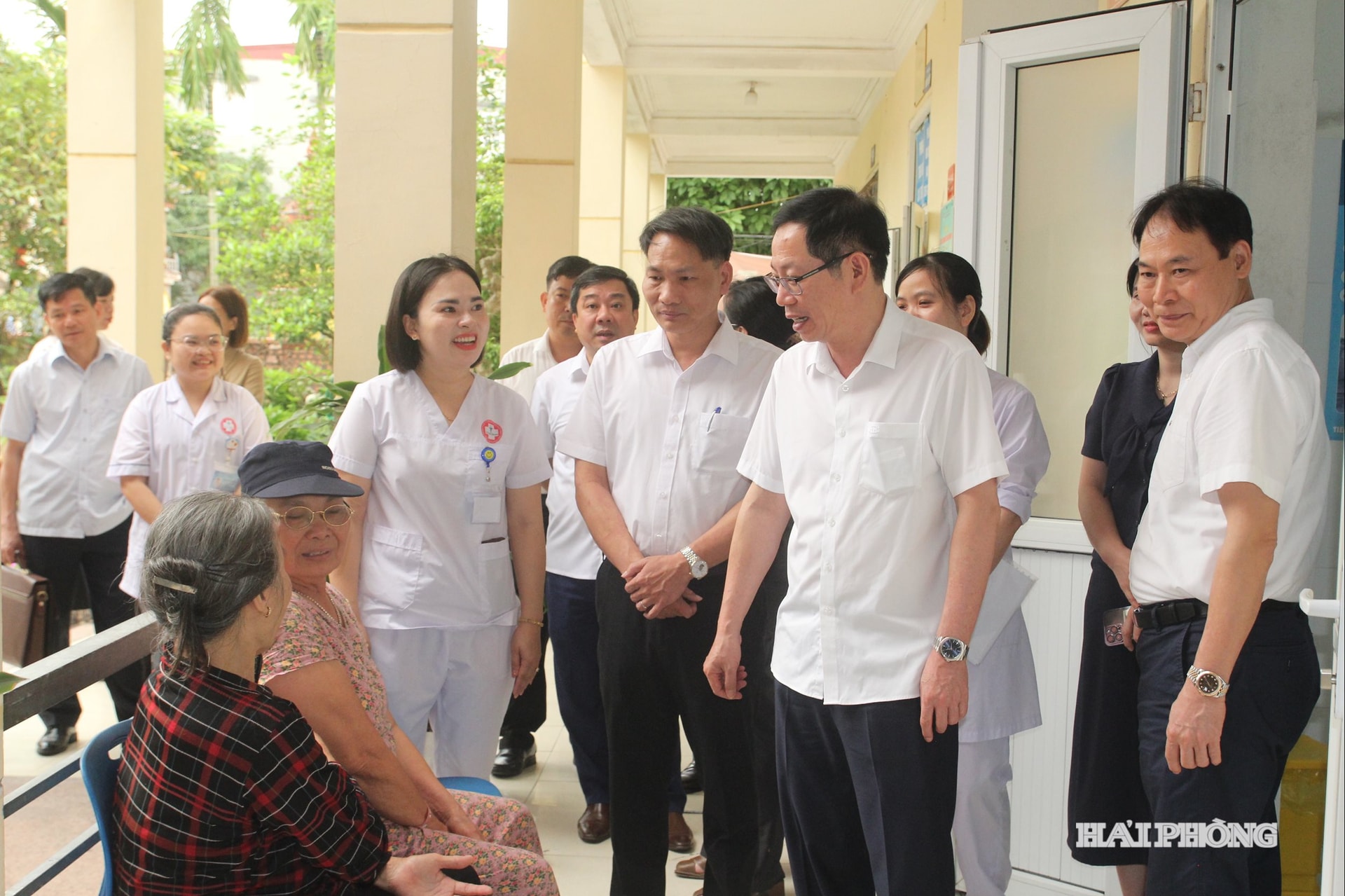 Đồng chí Phó Chủ tịch UBND thành phố Vũ Tiến Phụng phát biểu chỉ đạo kết luận kiểm tra