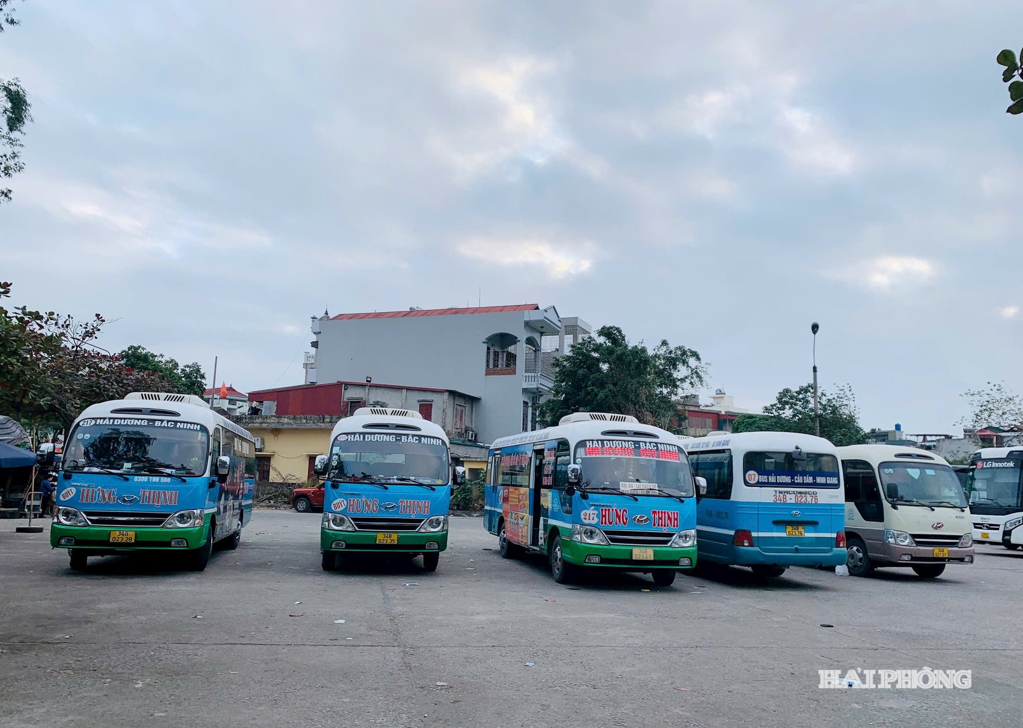 Bến xe khách Hải Tân (thành phố Hải Phòng). Ảnh: HÀ KIÊN