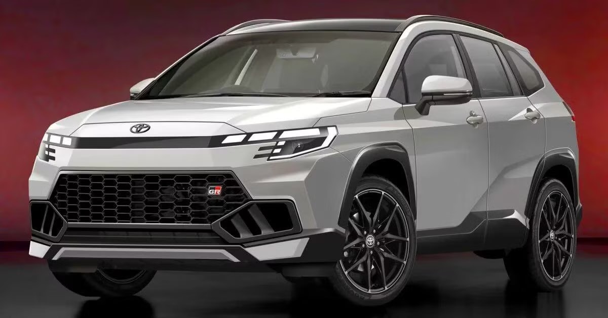 Kích thước tăng lên sẽ giúp Toyota Corolla Cross phù hợp với định vị SUV hạng C hơn. Ảnh: Cartoq. Hé lộ về Toyota Corolla Cross phiên bản 7 chỗ - Ảnh 2.