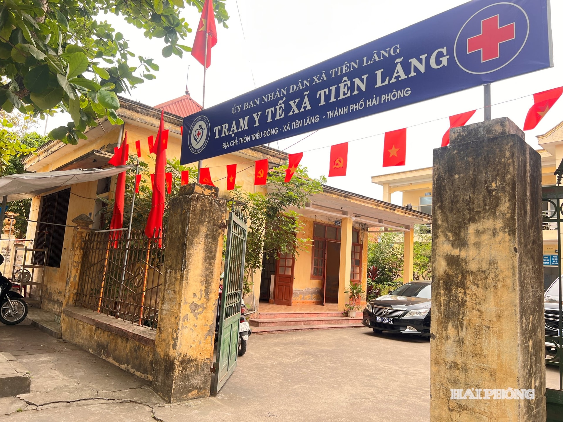 Trạm y tế xã Tiên Lãng.