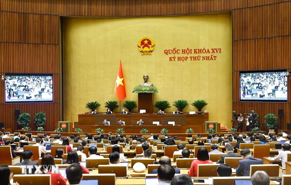 Quang cảnh phiên họp. (Ảnh: Doãn Tấn/TTXVN) ttxvn-phien-hop.jpg