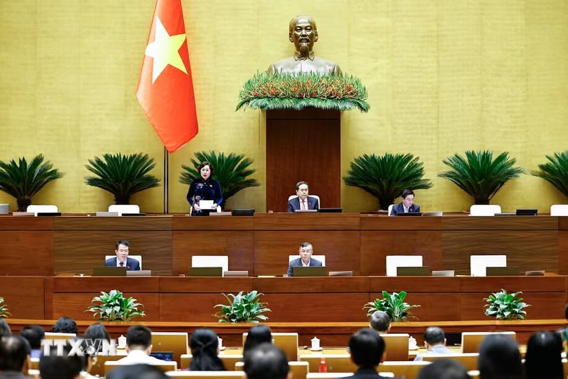 Quang cảnh phiên họp. (Ảnh: Doãn Tấn/TTXVN)