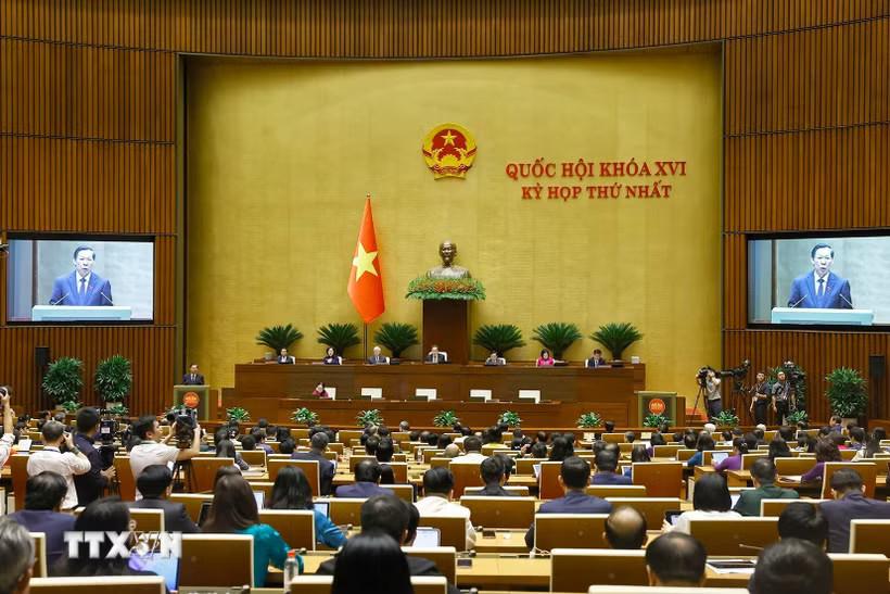 Quang cảnh phiên bế mạc. (Ảnh: Doãn Tấn/TTXVN)