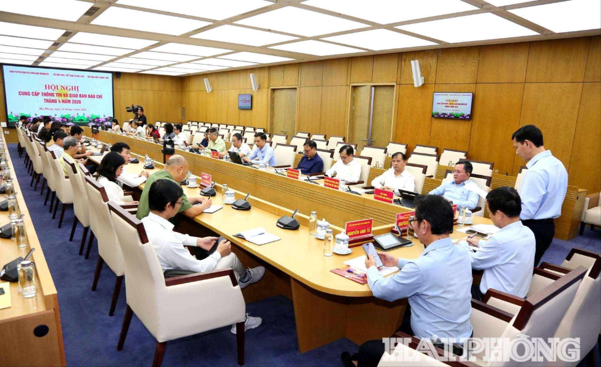 Hội nghị Giao ban Báo chí tháng 4 năm 2026