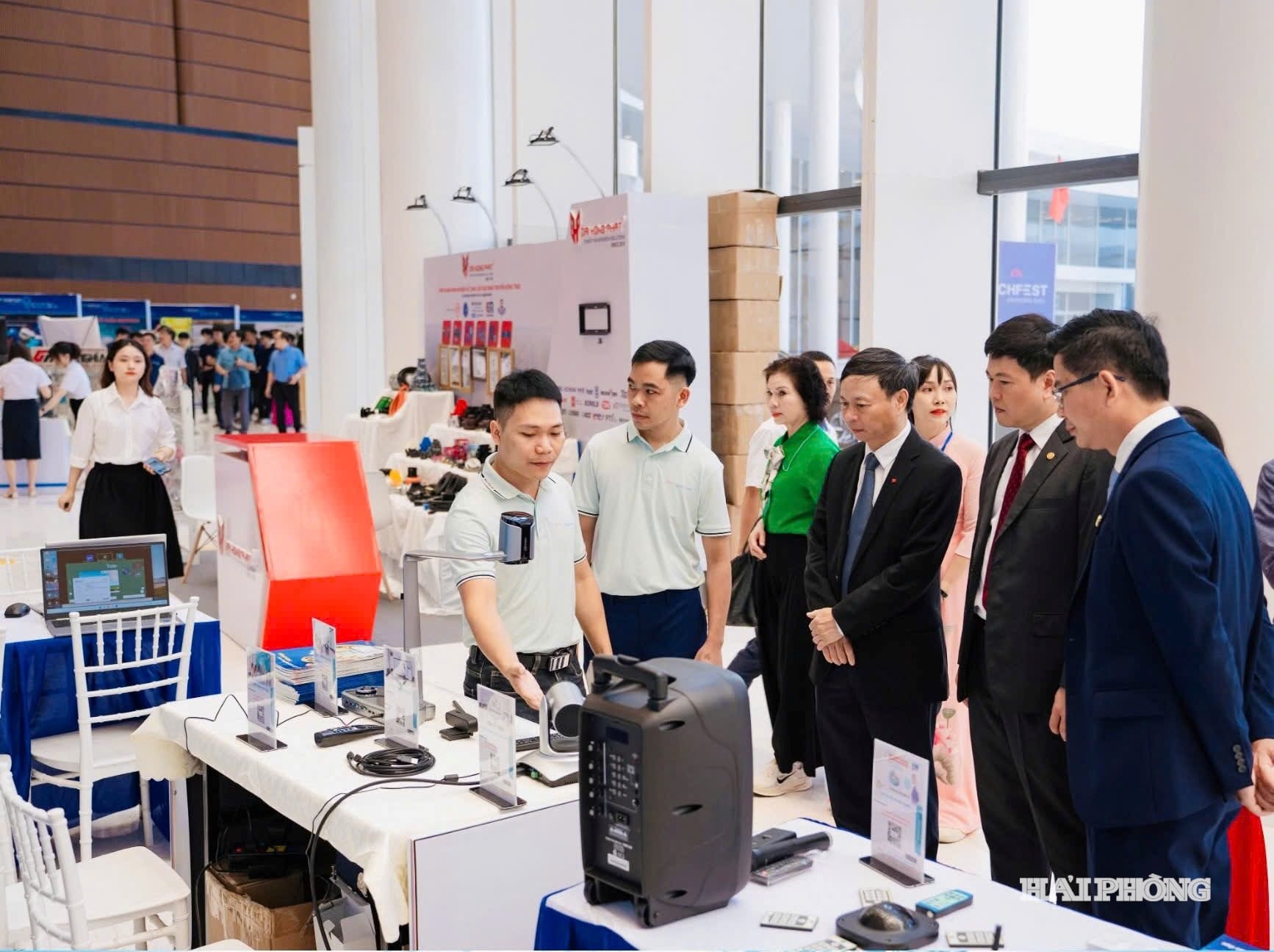 Sự kiện Techfest Hai Phong là sự kiện đổi mới sáng tạo và khởi nghiệp lớn nhất thành phố được tổ chức hằng năm.