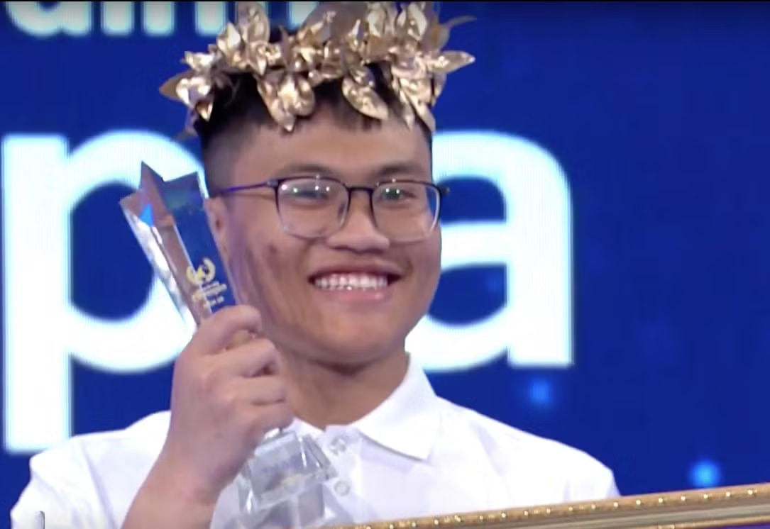 Nam sinh Hải Phòng giành vòng nguyệt quế Đường lên đỉnh Olympia - Ảnh 3.