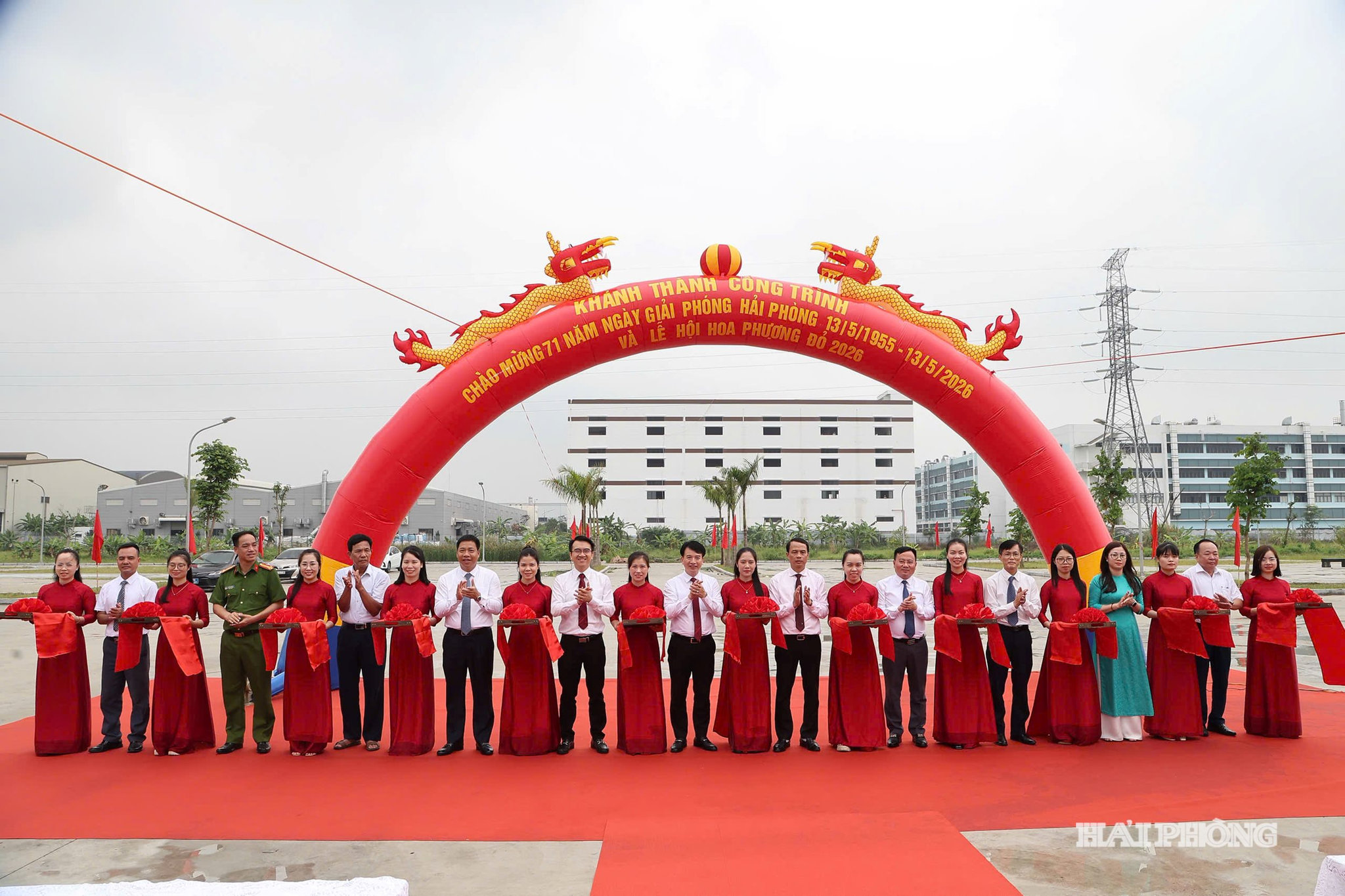 Khánh thành Dự án Vườn hoa cây xanh Hồng Phong