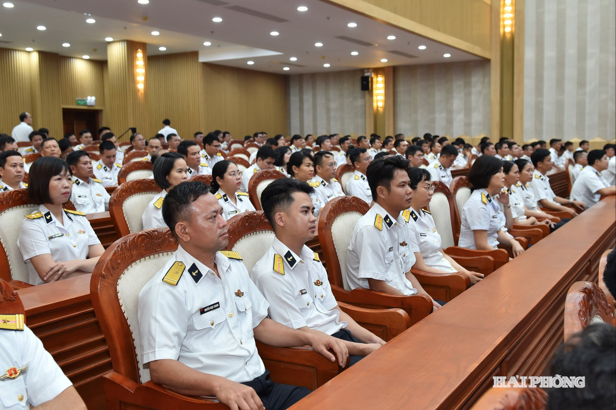 Các đại biểu dự lễ bế mạc hội thi.