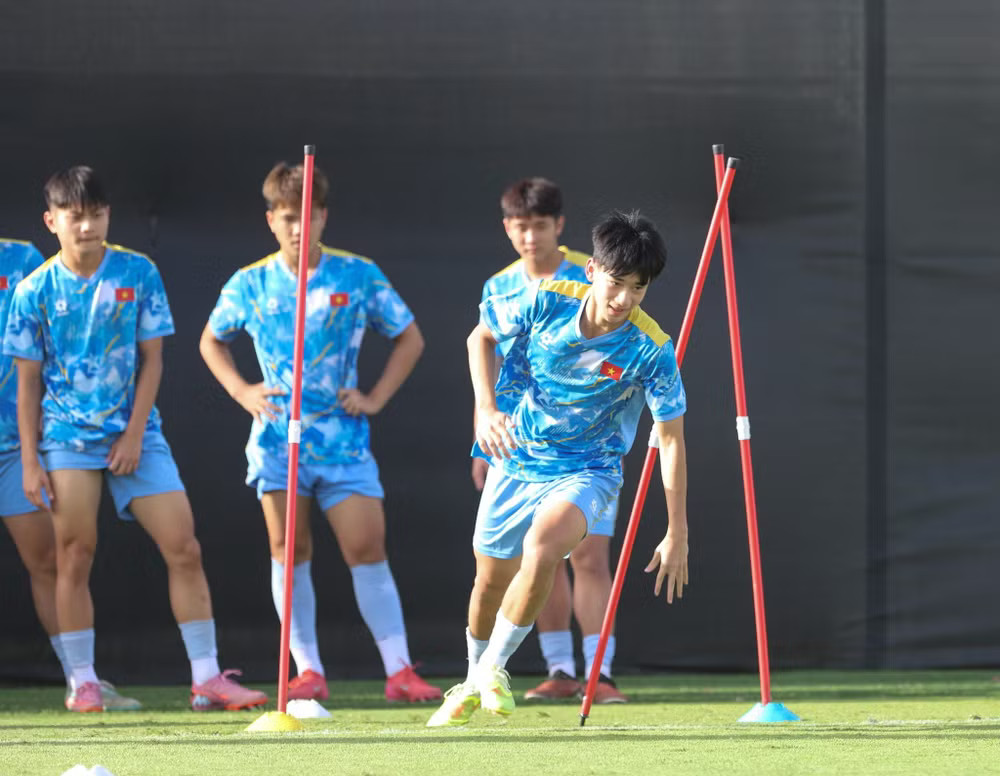 U17 Việt Nam tự tin trước trận gặp U17 Australia. (Nguồn: VFF) u17-viet-nam-1605-1.jpg