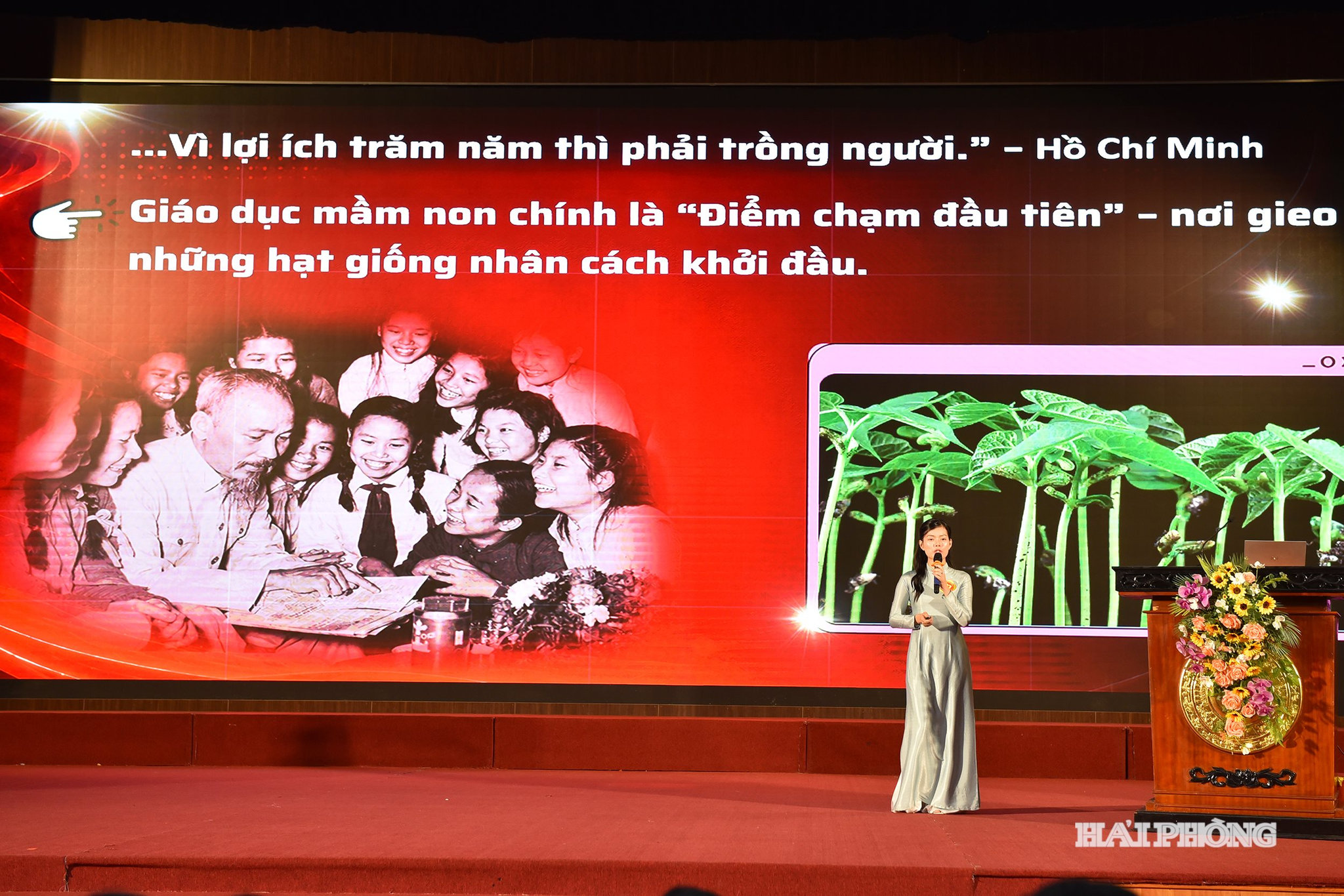 Thí sinh dự hội thi là cán bộ, công chức, viên chức người lao động trên địa bàn phường Thuỷ Nguyên.