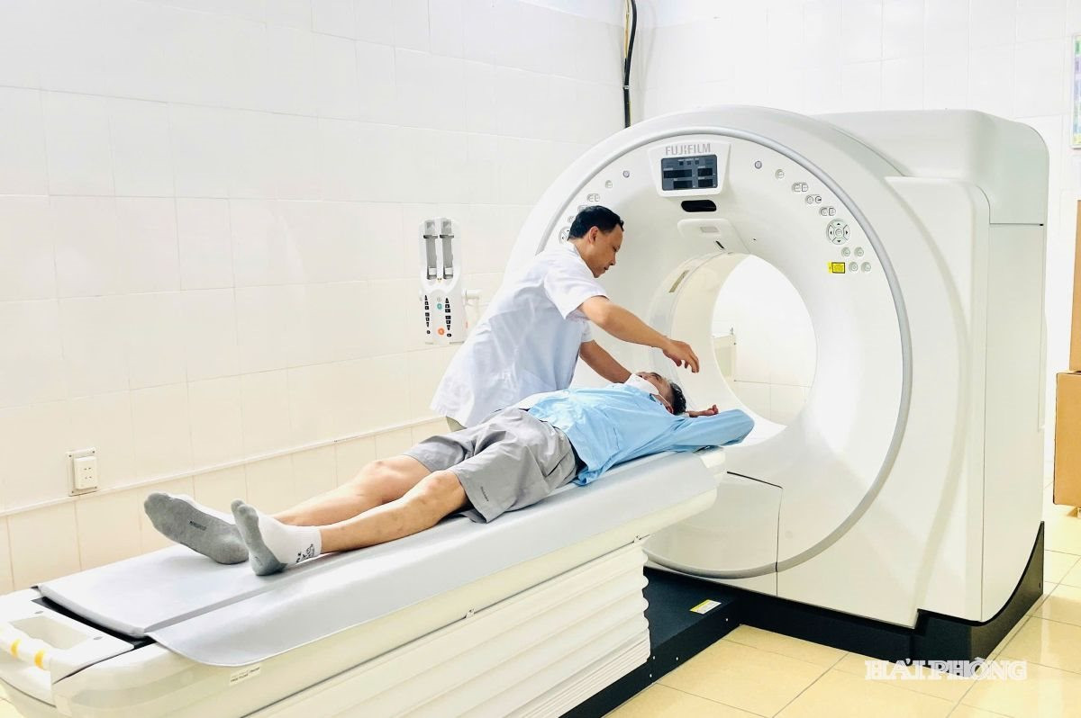 hệ thống máy chụp cắt lớp vi tính đa dãy thế hệ mới đáp ứng tốt nhu cầu cấp cứu, khám chuyên sâu và theo dõi điều trị cho người bệnh