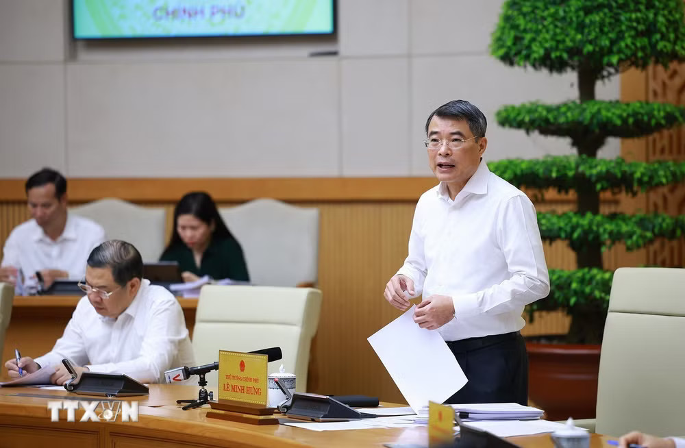 Thủ tướng Lê Minh Hưng chủ trì phiên họp Chính phủ thường kỳ tháng 5 năm 2026. (Ảnh: Dương Giang/TTXVN) ttxvn-thu-tuong-chu-tri-phien-hop-chinh-phu-thuong-ky-thang-5-2.jpg