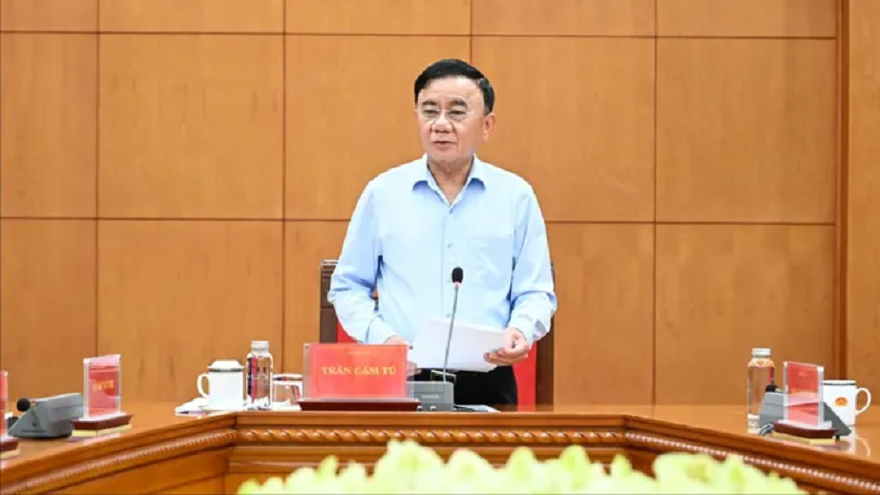 Đồng chí Trần Cẩm Tú, Ủy viên Bộ Chính trị, Thường trực Ban Bí thư.